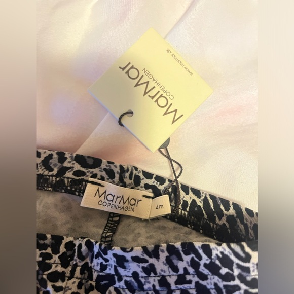 NWT MARMAR COPENHAGEN grey leopard print - Picture 2 of 3